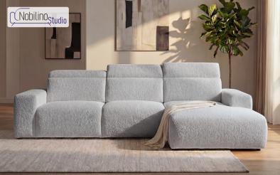 Extendable corner sofa Sorelo Euphoria Extendable corner sofa